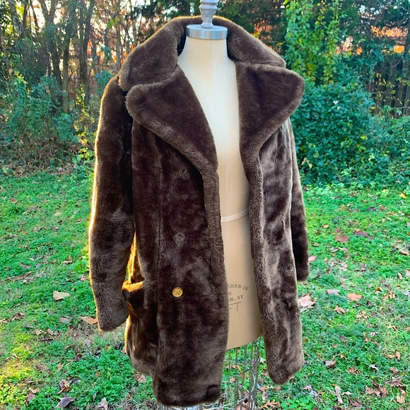 Sears Jackets & Blazers - Vintage Sears Faux-Fur Teddy Coat